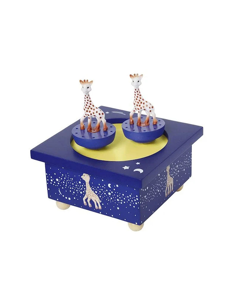 Sophie la Girafe et le bal céleste — boîte à musique bleue