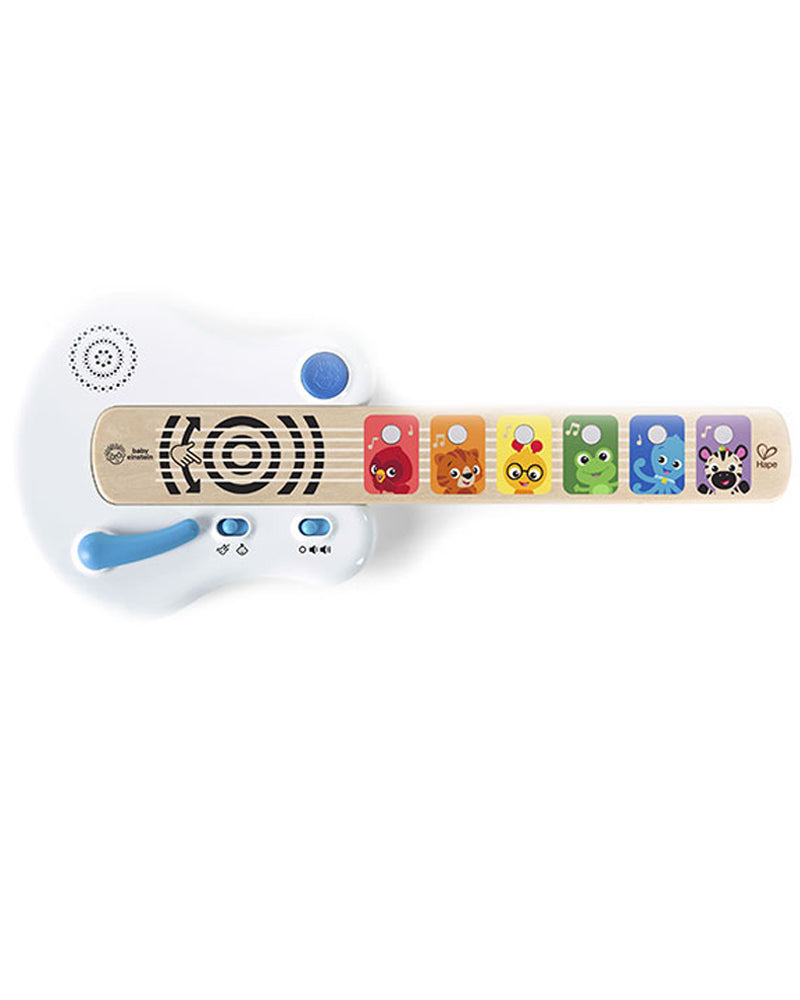 Guitare Tactile Bébé Bois 6 Animaux 6M+