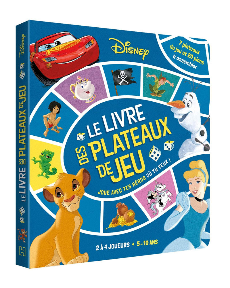 Escapades Disney : livre de 7 jeux de plateau, 5–10 ans