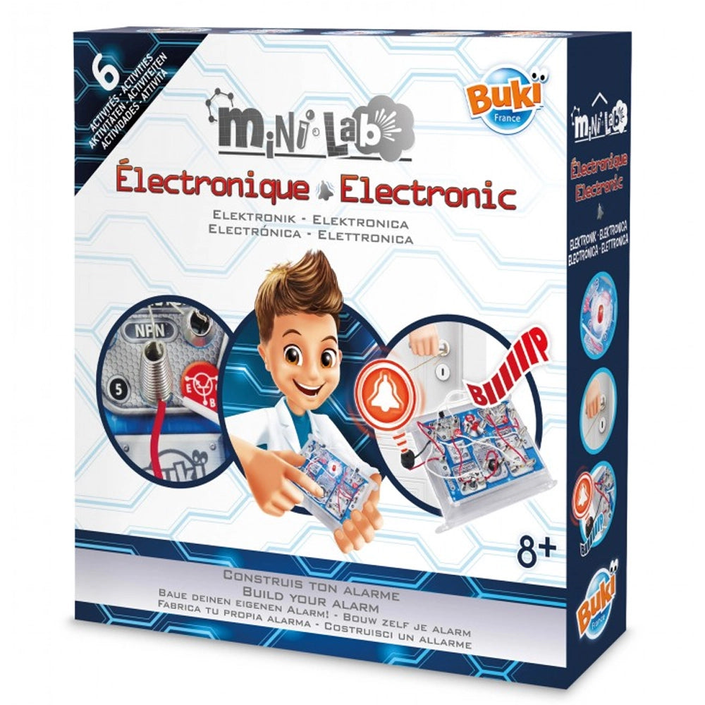 Mini Labo Électronique Buki 6 Activités 8 ans+