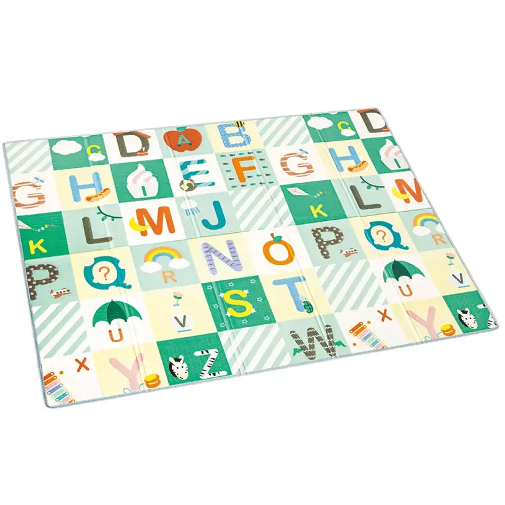 Tapis pliable Alphabet et repères de croissance pour bébé