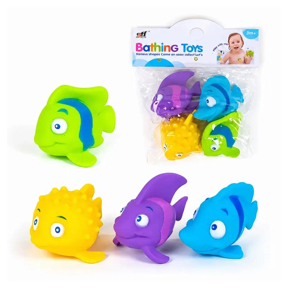 Poissons colorés, jouets de bain dès 3 mois