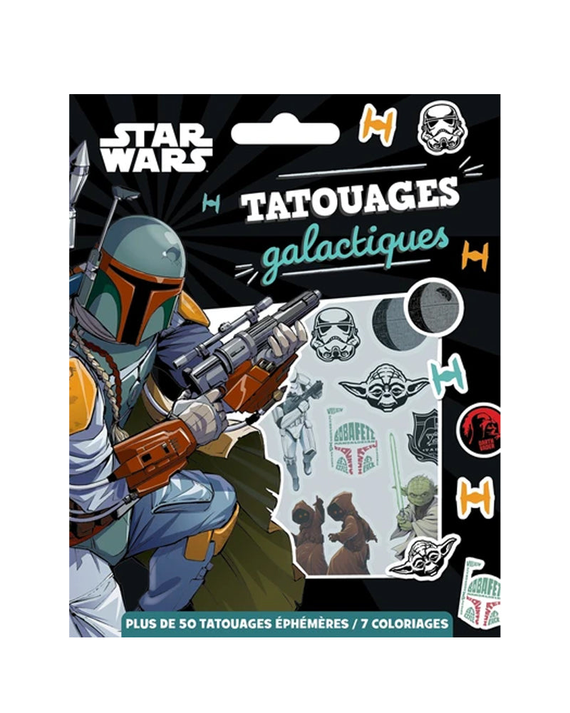 Tatouages éphémères Star Wars, plus de 50 motifs