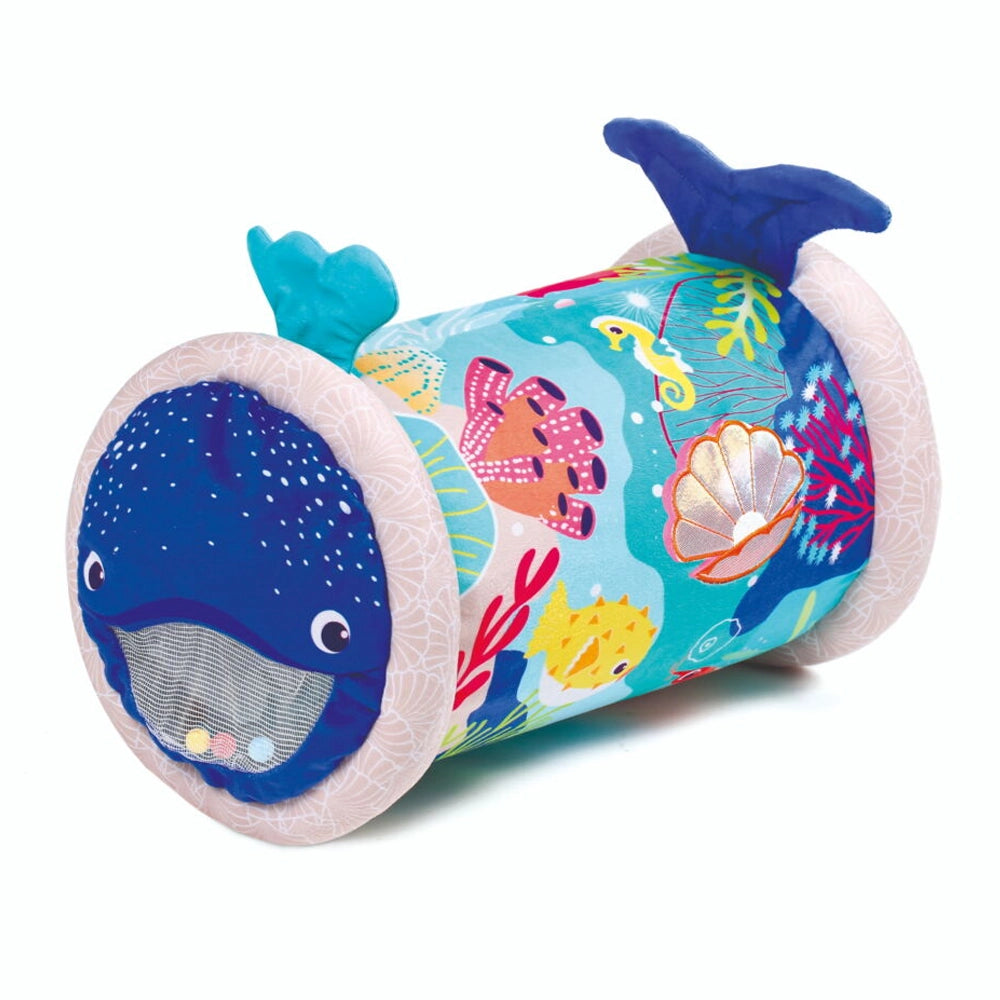 Rouleau Gonflable Baleine 6 Activités Sensorielles 6M+