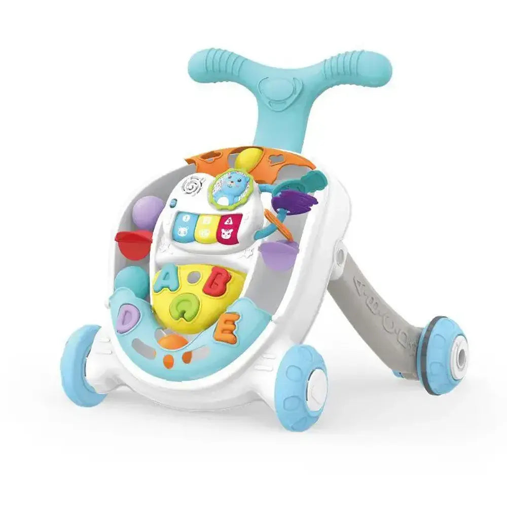 Trotteur d’éveil pliable à panneau musical pour bébé