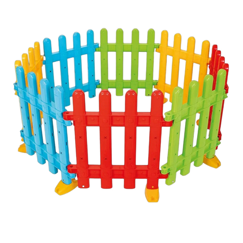 Parc Modulable Coloré Plastique 8 Panneaux