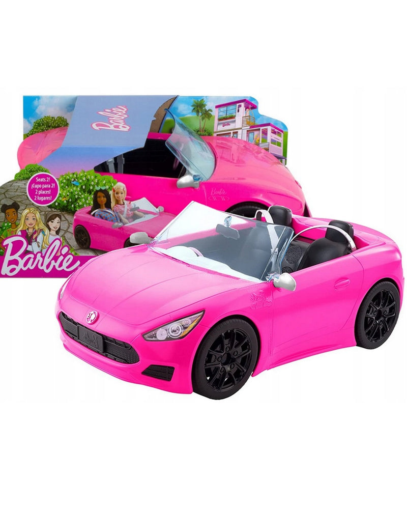 Cabriolet rose Barbie à pousser, dès 3 ans