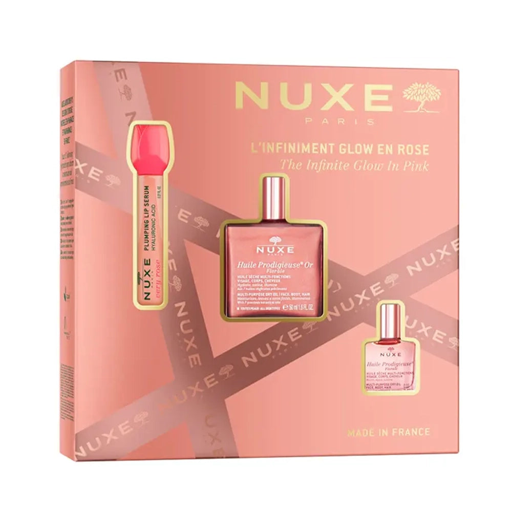 Coffret Nuxe Rose Florale : trois soins pour un éclat lumineux