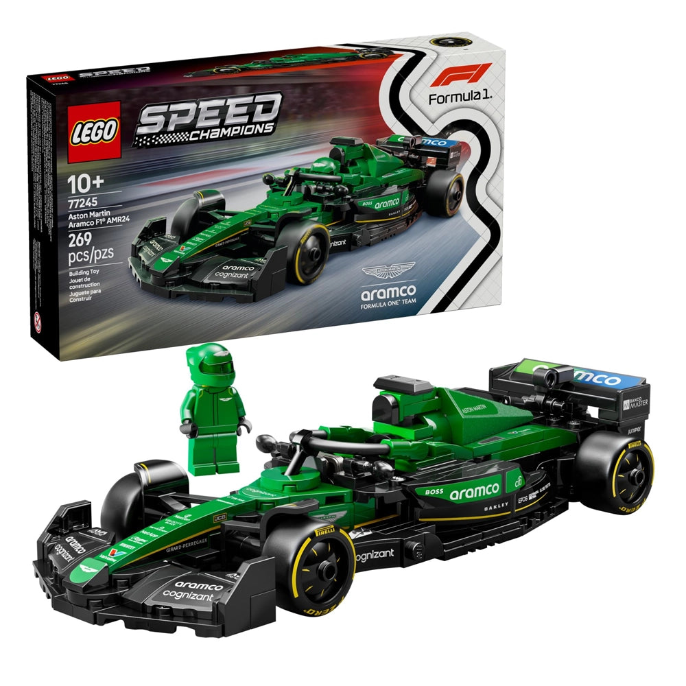 LEGO Speed Champions : Aston Martin AMR24 F1 à construire, 10+