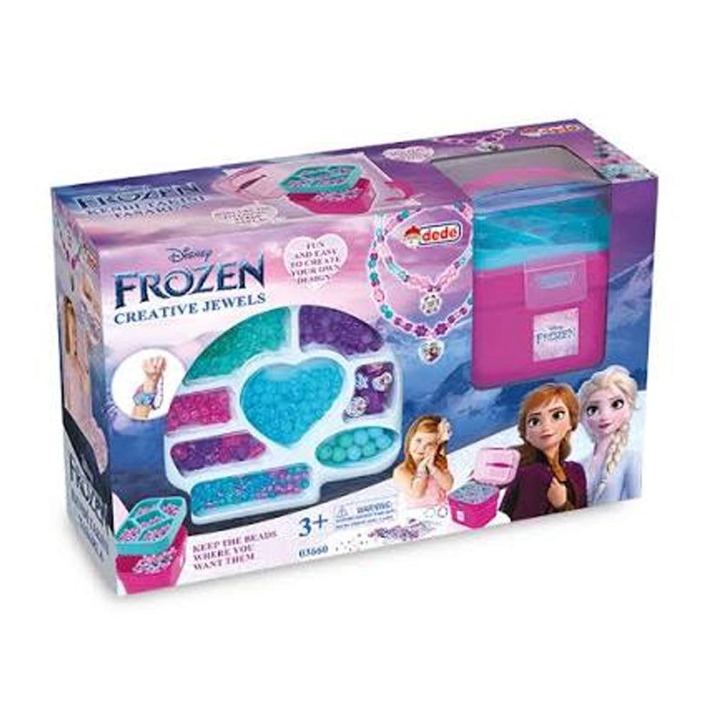 Coffret Création Bijoux La Reine des Neiges avec Panier