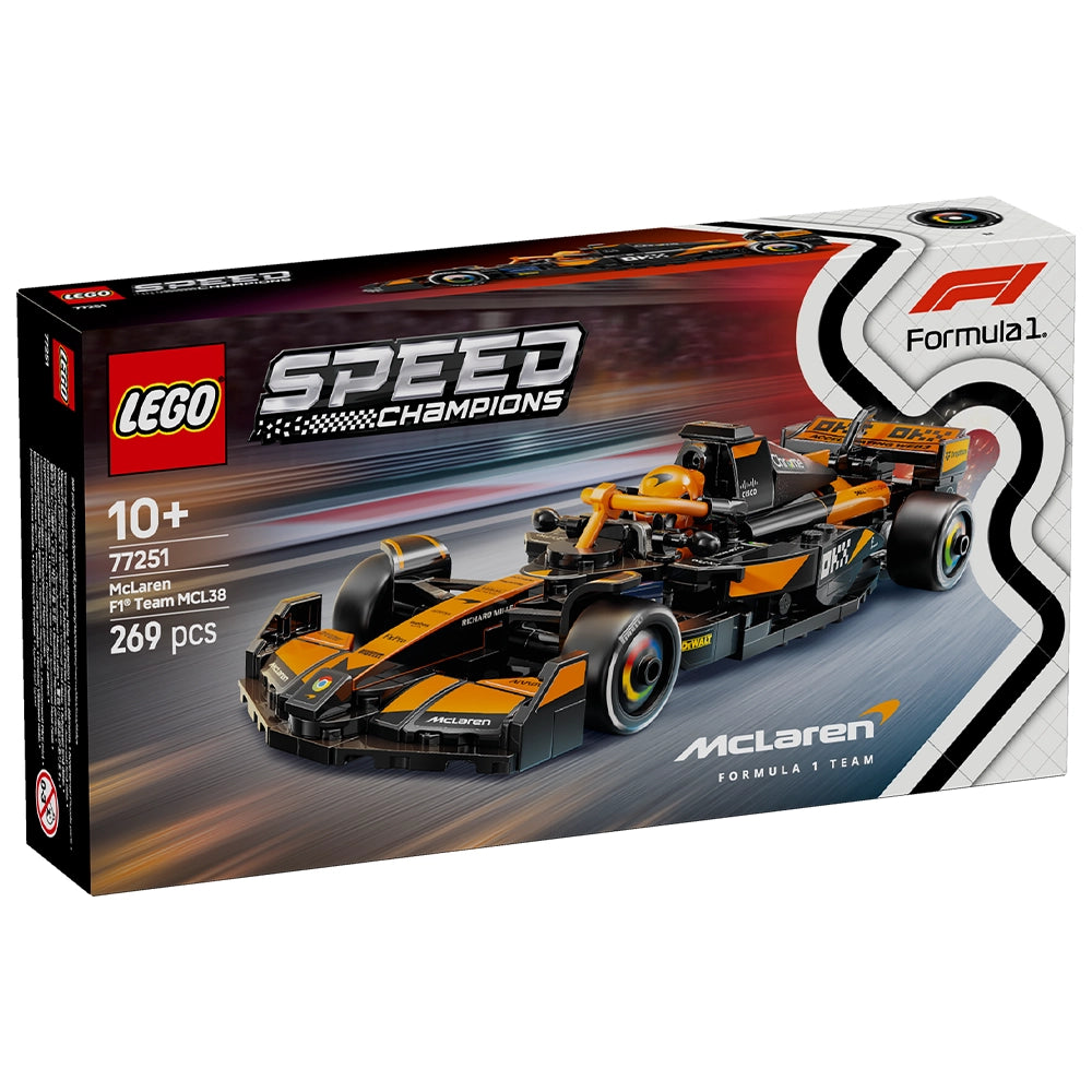 McLaren MCL38 LEGO Speed Champions : voiture F1 à construire 10+