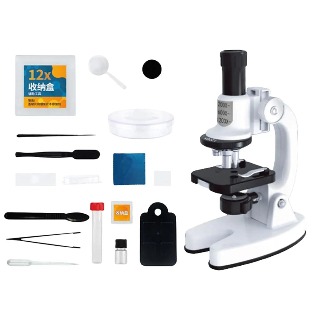 Curieux du minuscule : microscope HD pour enfant dès 6 ans