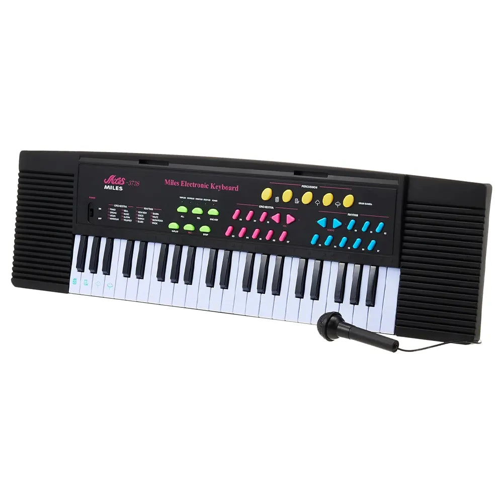 Clavier 44 touches avec micro et rythmes pour enfant
