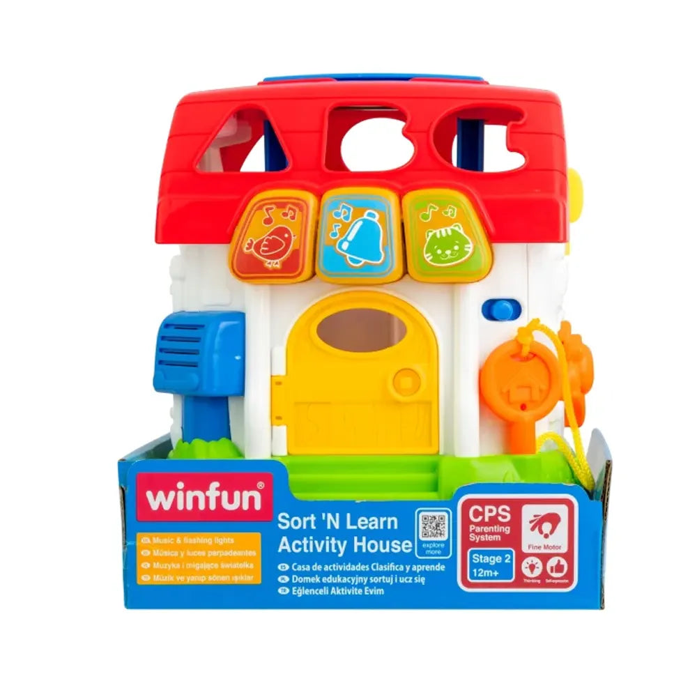 Maison Winfun à formes et sons, dès 12 mois