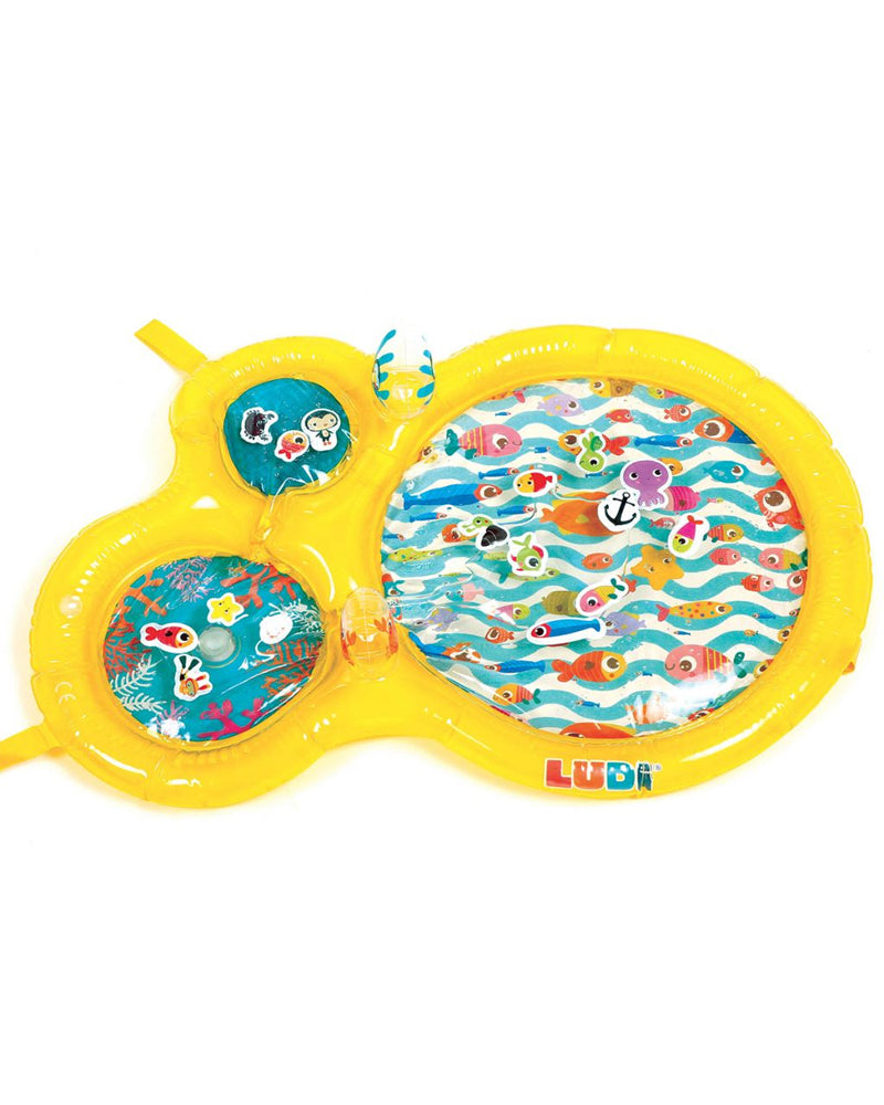Tapis de Jeu Aquatique à Courants et Poignées Ludi 10M+