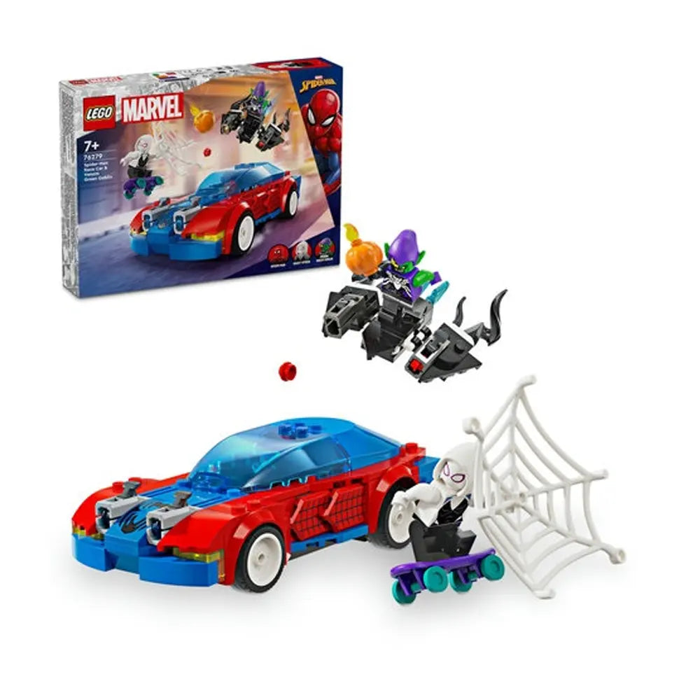 LEGO Marvel : la course-poursuite de Spider-Man et du Bouffon Vert, 7+