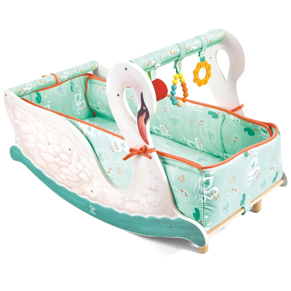 Bascule Cygne Évolutive 2 en 1 Bébé 6-36 Mois