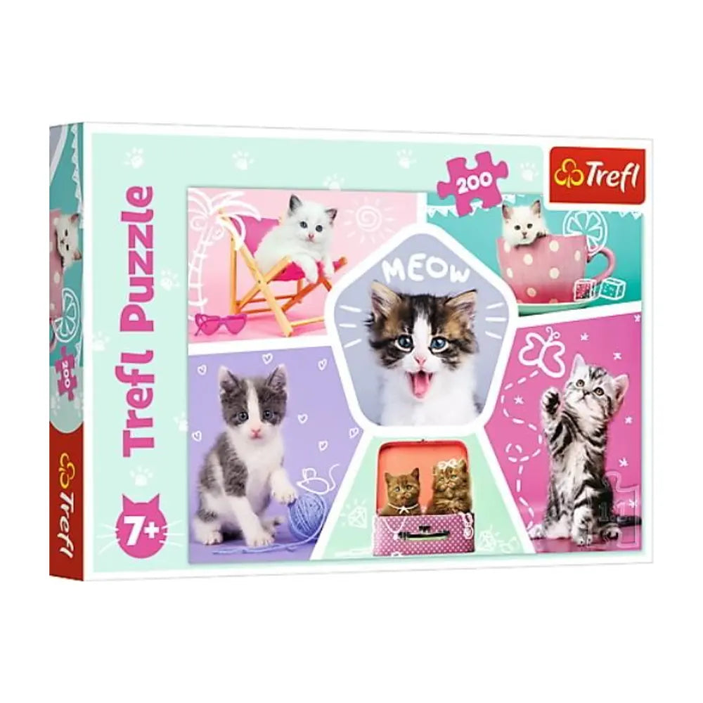 Puzzle Trefl Animaux Adorables 200 Pièces