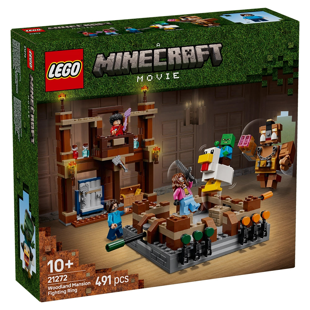 Set Construction Arène Combat Minecraft 491 Pièces 10+