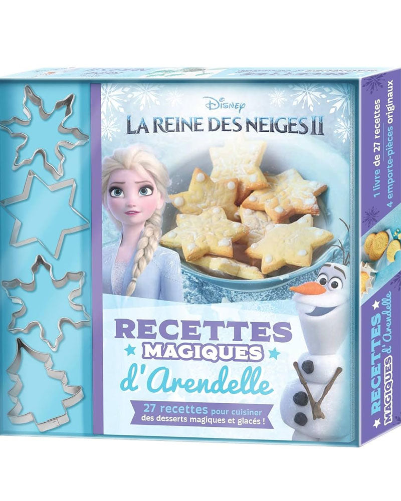 Coffret de recettes sucrées La Reine des neiges 2