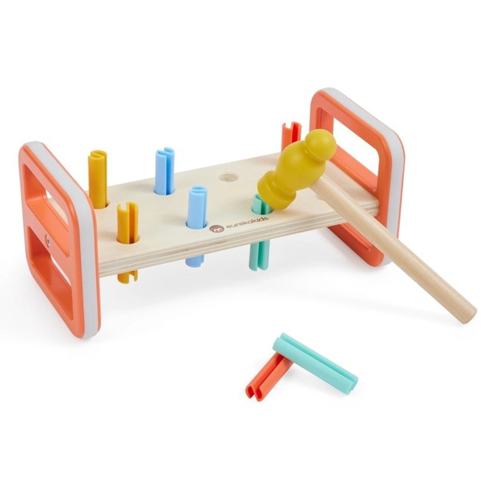 Banc de frappe à chevilles avec maillet 12M+