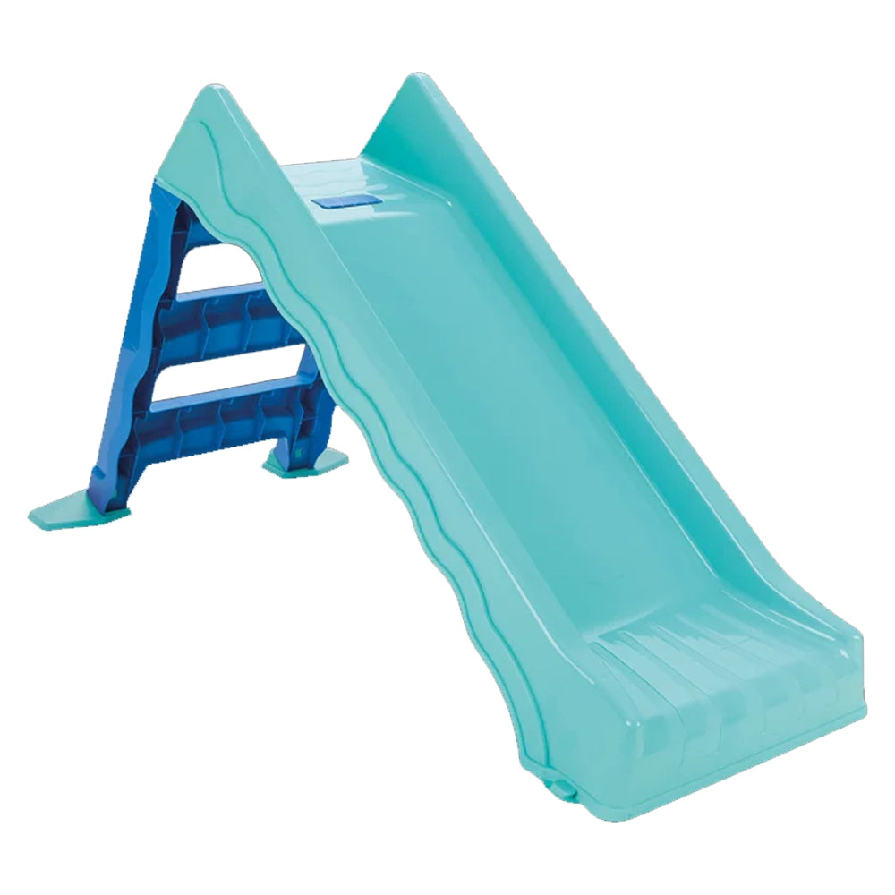 Toboggan pliable turquoise à option aquatique, dès 24 mois
