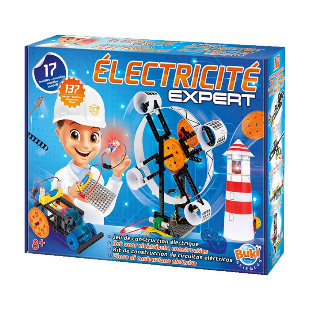 Kit d’électricité : 17 constructions à réaliser dès 8 ans