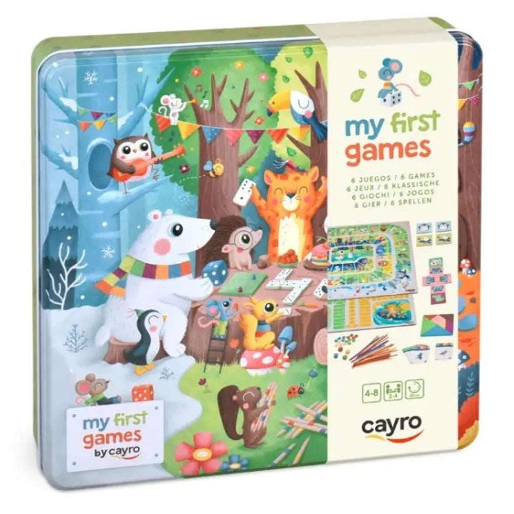 Coffret de 6 jeux classiques pour enfants, dès 4 ans
