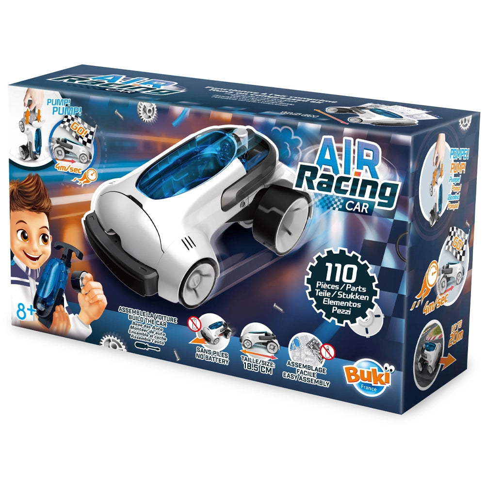 Voiture de Course à Air Comprimé 110 Pièces Buki 8+