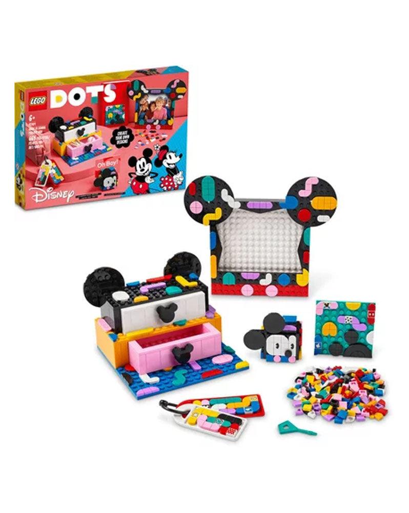 Coffret DOTS Mickey et Minnie à personnaliser, 669 pièces