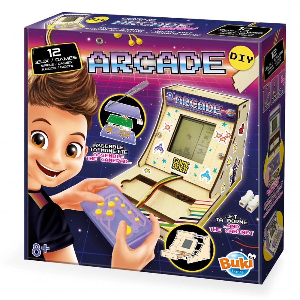 Kit Construction Borne Arcade DIY 12 Jeux Inclus
