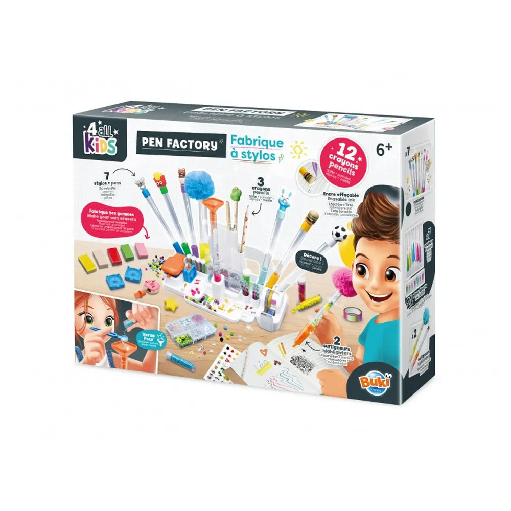 Atelier de stylos et gommes à personnaliser, dès 6 ans