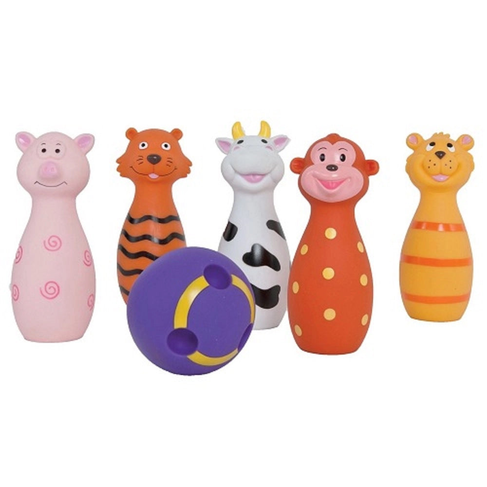 Jeu de Quilles Rigolotes Animaux de la Ferme et de la Jungle