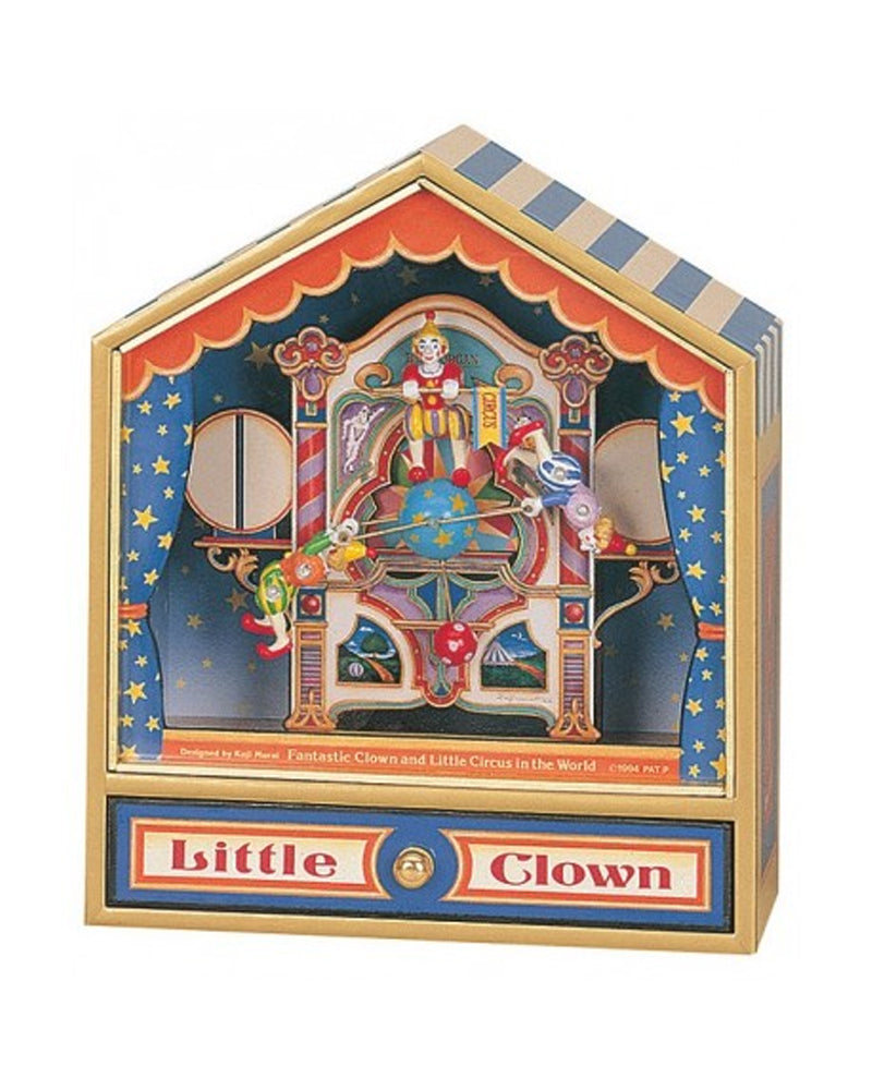 Boîte à musique Cirque des clowns en équilibre