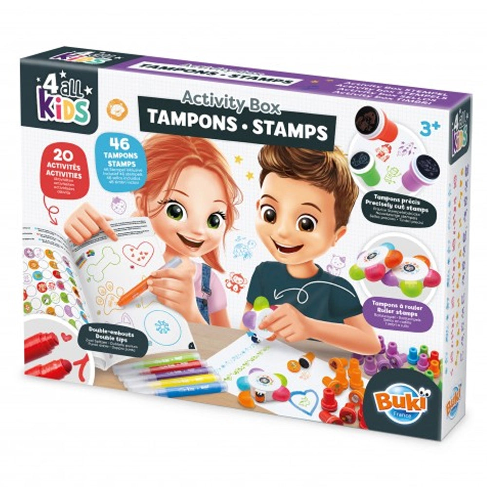 Coffret de tampons créatifs et activités dès 3 ans