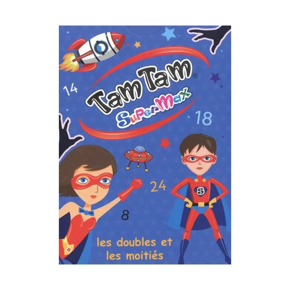Jeux mathématiques des doubles et des moitiés – SuperMax