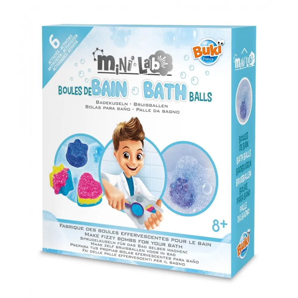 Coffret créatif de boules de bain à fabriquer dès 8 ans
