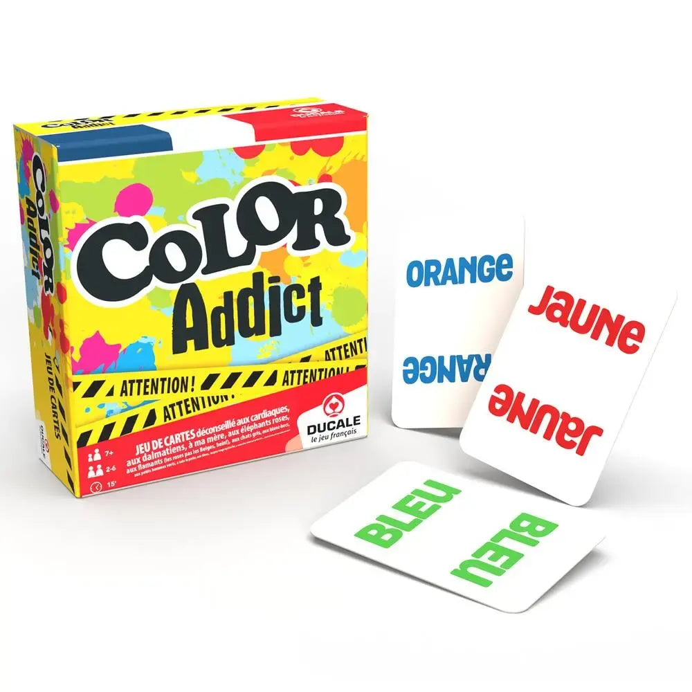 Color Addict : jeu de cartes mots et couleurs dès 7 ans