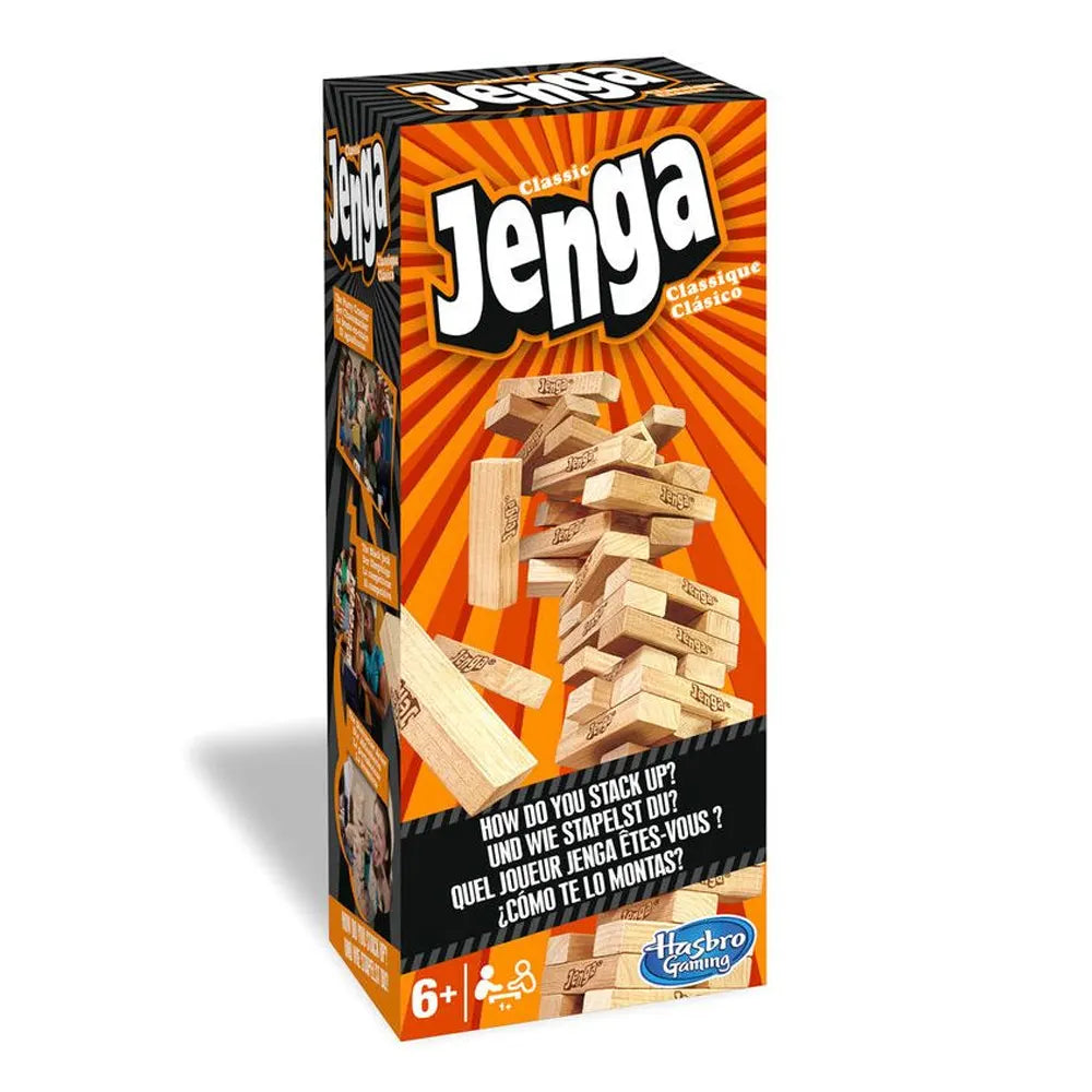 Jenga classique en bois, jeu d’adresse dès 6 ans