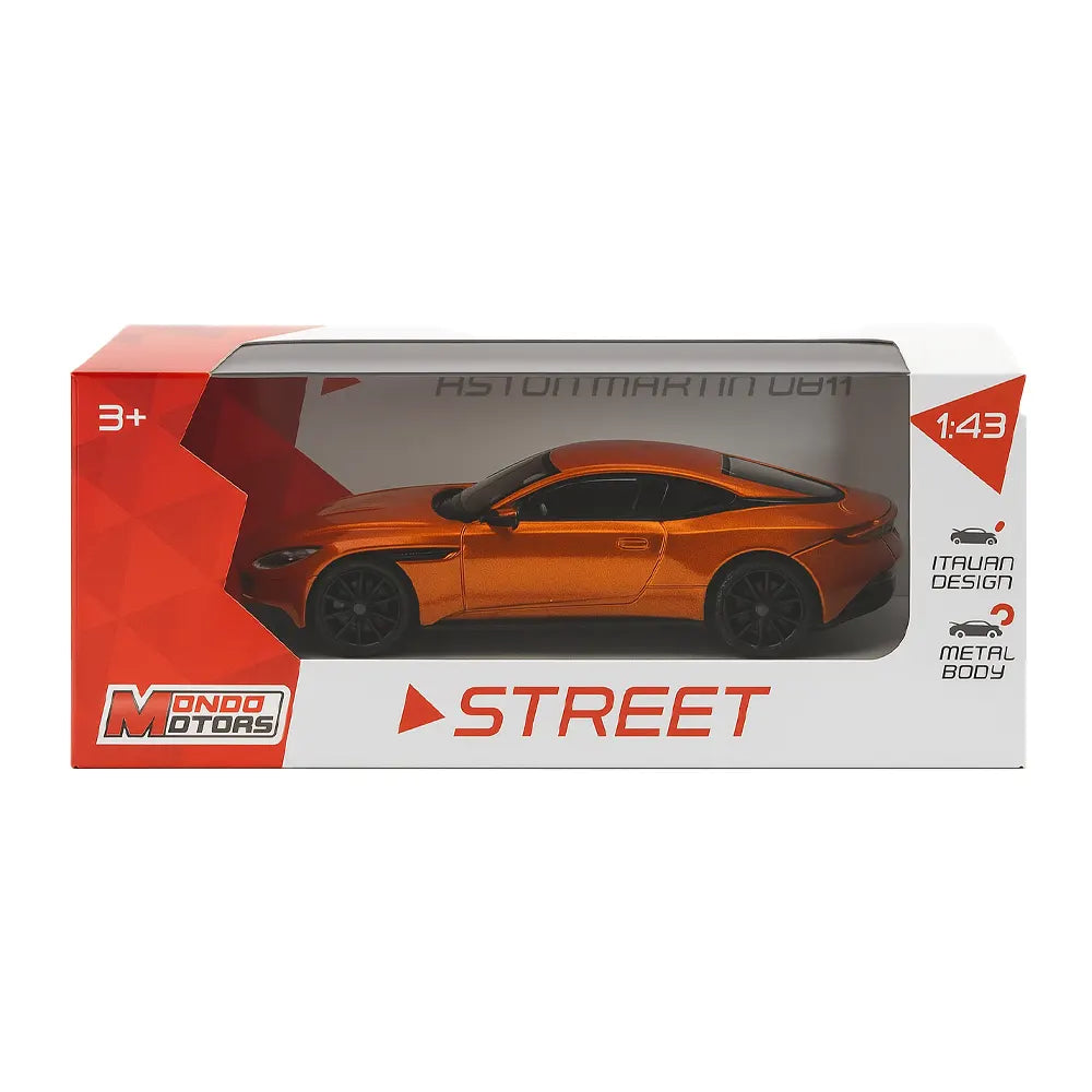 Voiture miniature orange métallisé Mondo Motors 1:43