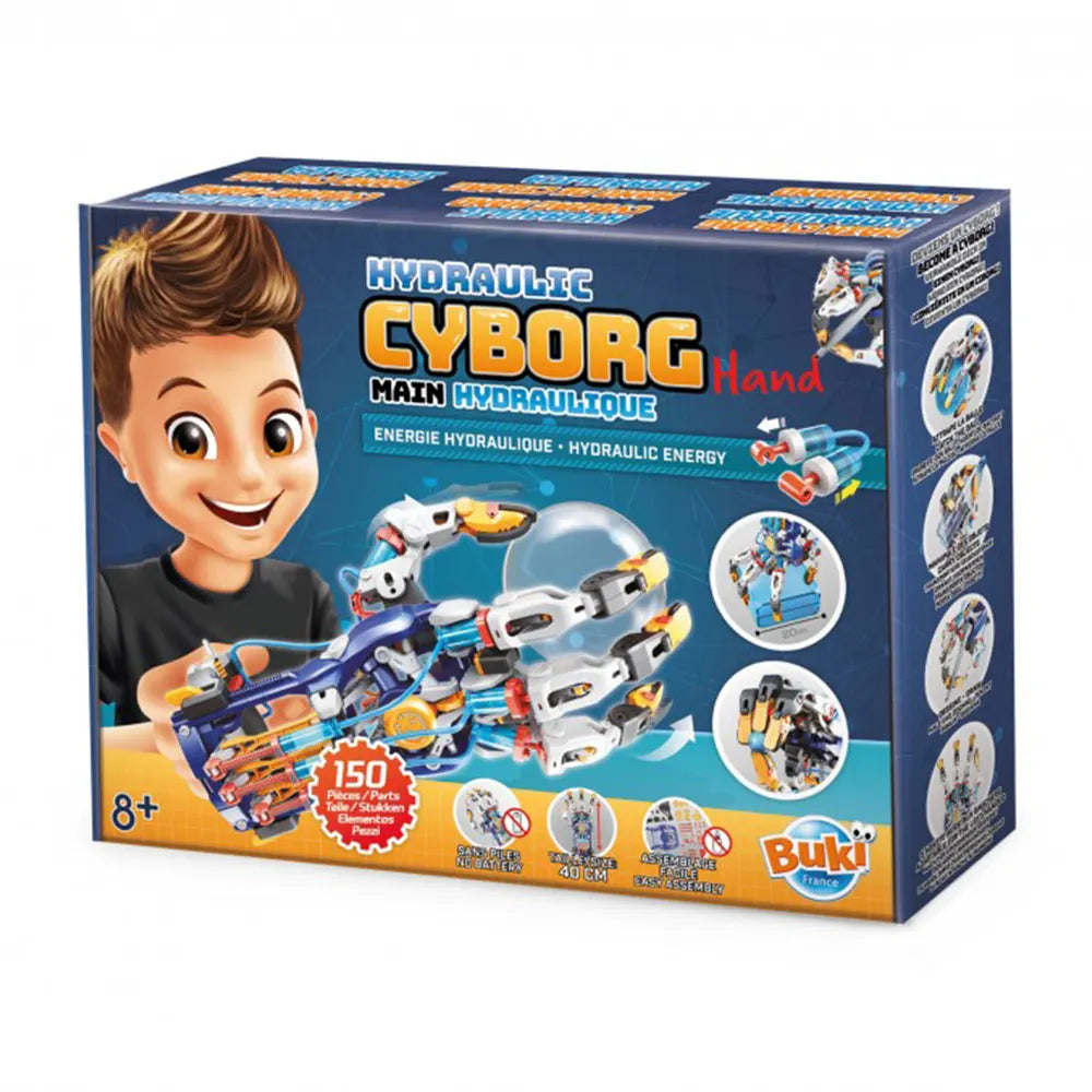 Main cyborg hydraulique à assembler Buki 8+