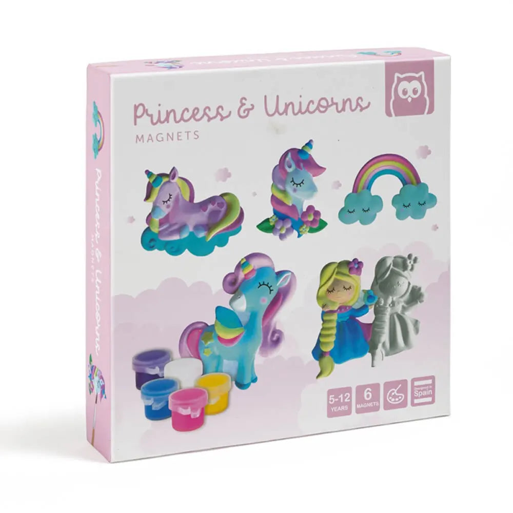 Atelier de magnets licornes à mouler et peindre