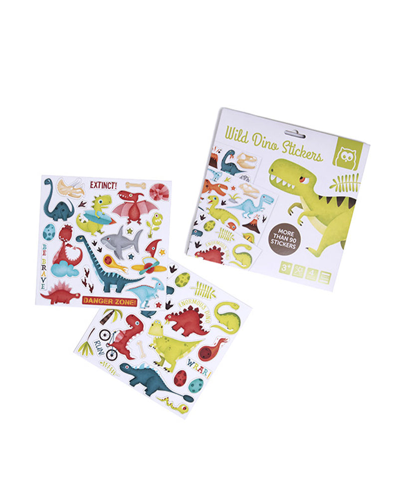 Album Autocollants Dinosaures 90 Stickers