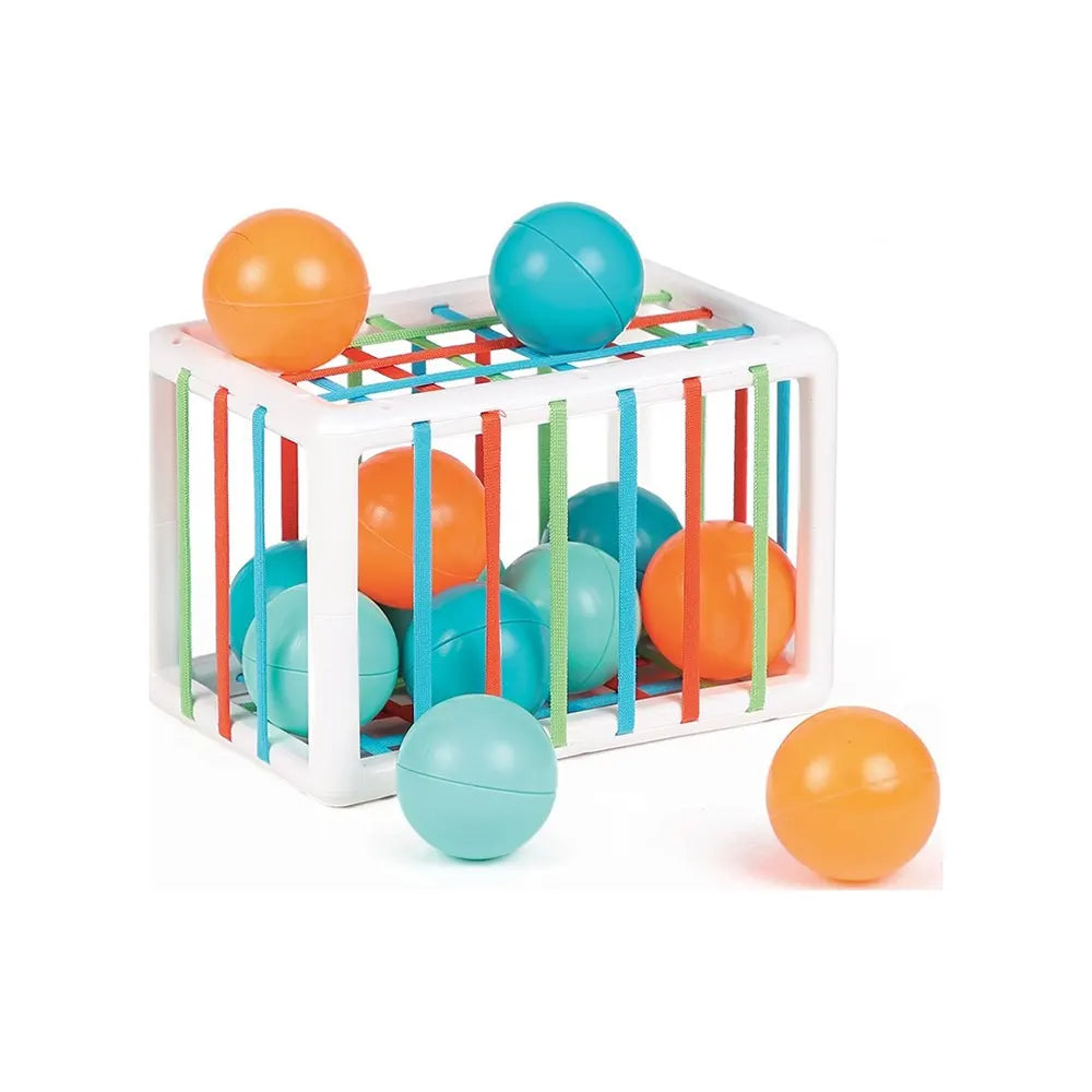 Cube d'Éveil Balles et Élastiques Ludi 10M+