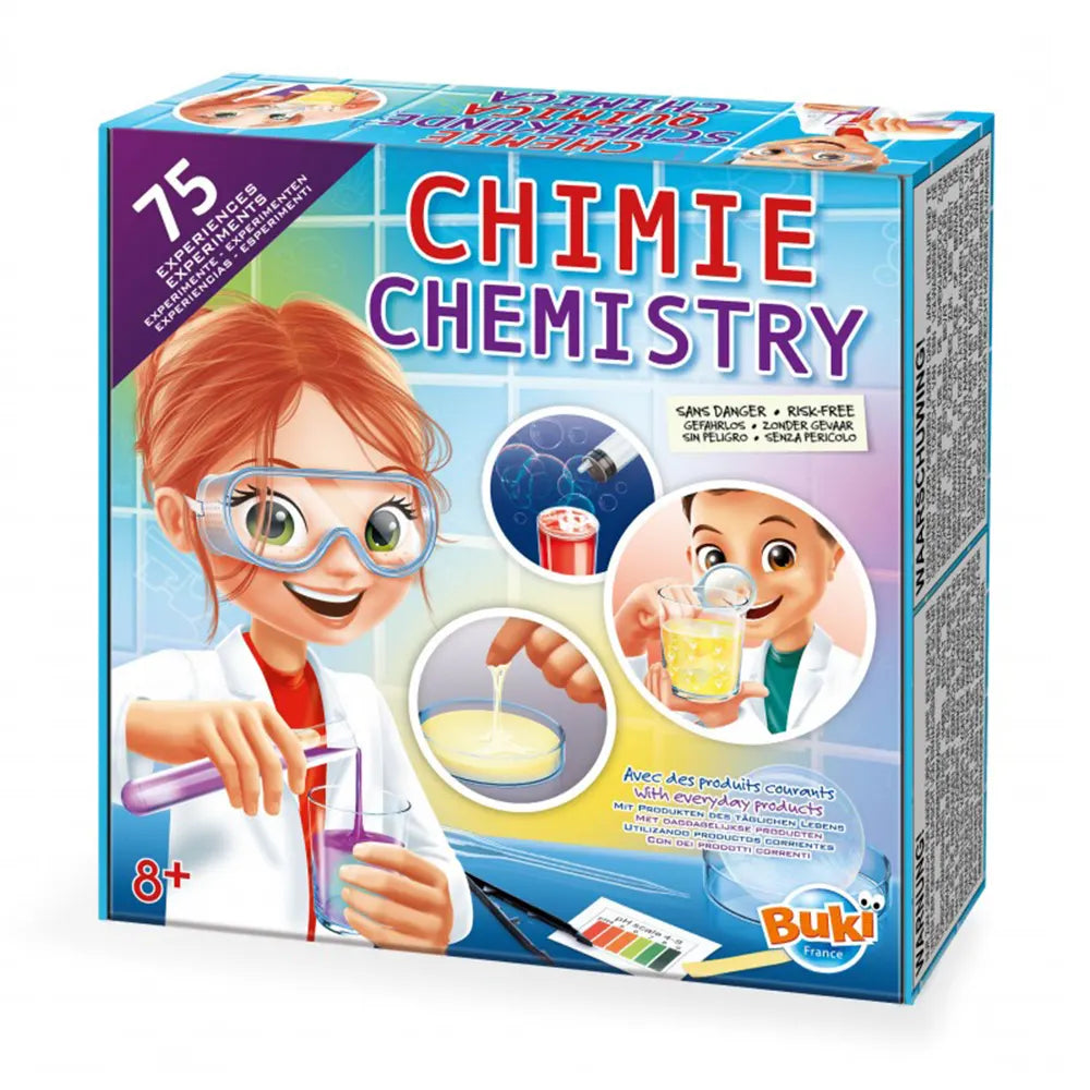 Atelier de chimie à la maison : 75 expériences dès 8 ans