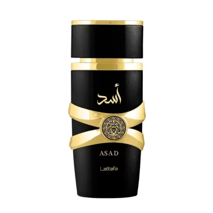 Asad Lattafa, parfum homme au poivre noir, café et vanille, 100 ml
