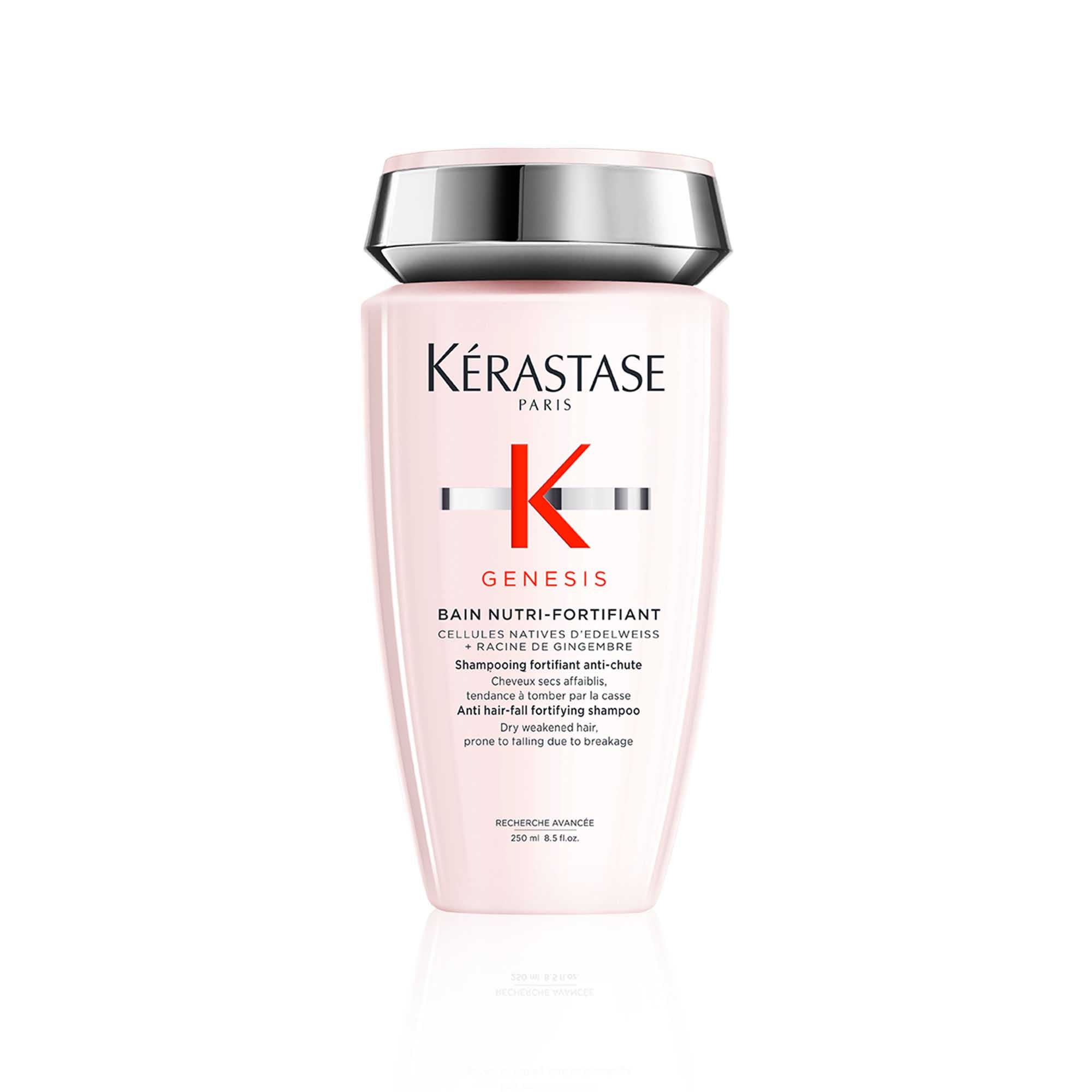Shampooing Genesis nutri-fortifiant pour cheveux secs, 250 ml