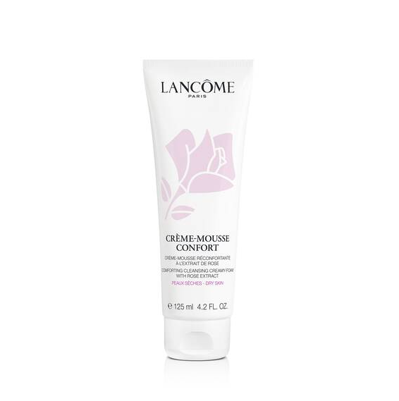 Lancôme Crème-Mousse Confort, soin nettoyant pour peaux sèches