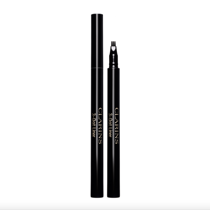 Eyeliner 3-Dot noir Clarins, pointe trident