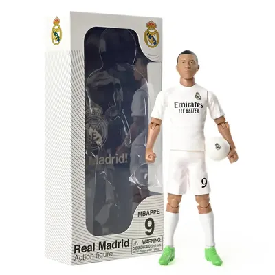 Figurine Articulée Mbappé Real Madrid 20cm PVC